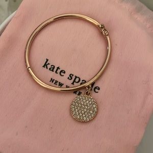 Kate Spade ‘Make Me Blush’ Rose Gold and Crystal Bracelet